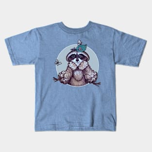 Gentle Raccoon Kids T-Shirt